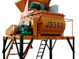 海州JS500混凝土搅拌机高清图 - 外观