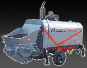 科尼乐重工DHBT系列柴油机小型大骨料输送泵高清图 - 外观