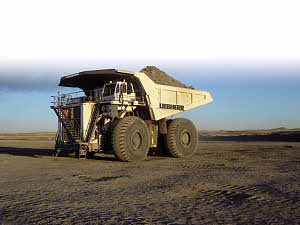 利勃海尔 T 282 C 矿用卡车