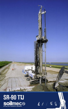 土力机械 SR-90 入岩旋挖钻机