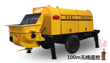 泵虎HBT80.16-110S拖泵高清图 - 外观