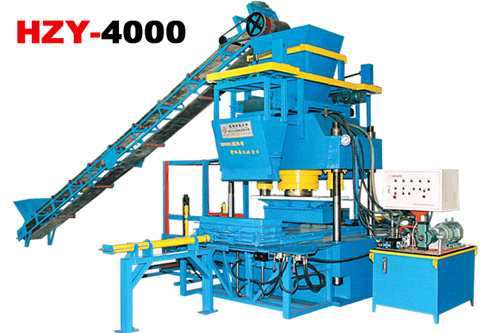 恒兴机械 HZY-4000混凝土液压成型机 砖机