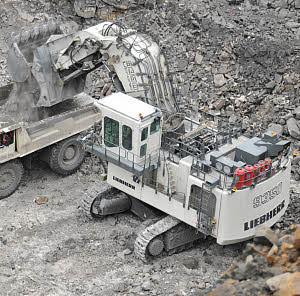 利勃海尔 R 9350 矿用挖掘机
