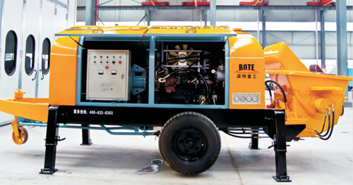 波特重工 HBT电机系列 拖泵(川崎油泵)