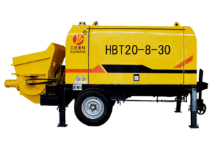 三民重科HBT20-8-30型细石混凝土泵高清图 - 外观