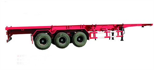「唐鸿半挂车XT9360TJZG骨架式集装箱半挂车」唐鸿重工 XT9360TJZG骨架式集装箱 半挂车参数配置