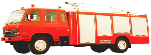 海伦哲 东风SGX5140系列泡沫干粉联用 消防车