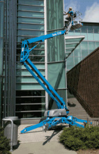 美国吉尼TZTM-50拖车式曲臂型高空作业平台高清图 - 外观