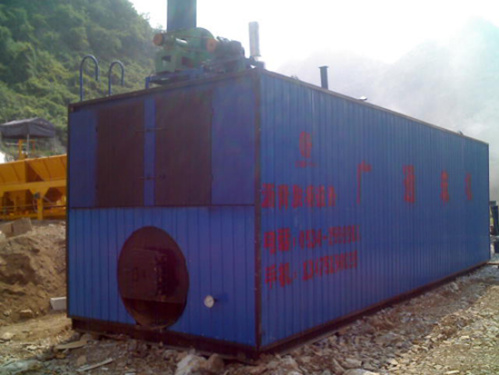 广通 LQT-4吨燃煤装置式 沥青脱桶融化设备（油缸推进式）