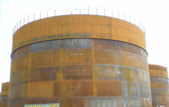 广通DLK-3000吨导热油式沥青储备库高清图 - 外观