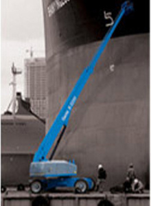 特雷克斯中国 船厂用直臂式高空作业平台 