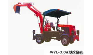 华鑫 WYL-3.0A 轮式挖掘机
