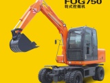 福工FUG750轮式挖掘机高清图 - 外观