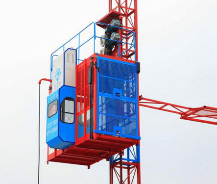 广西建工 SC200/200 双输出变频施工升降机