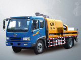 青福HBCS90车载式混凝土输送泵高清图 - 外观