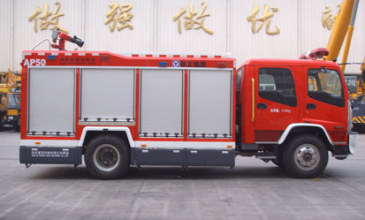 徐工AP50A类泡沫消防车高清图 - 外观