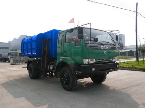 楚飞 东风劲诺（6.0吨） 挂桶式（自装卸式）垃圾车