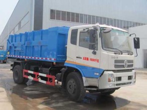 楚飞国四东风天锦（7吨）自卸式垃圾车高清图 - 外观