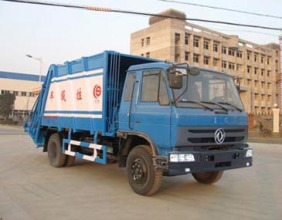 楚飞东风153（6.0吨）压缩式垃圾车高清图 - 外观
