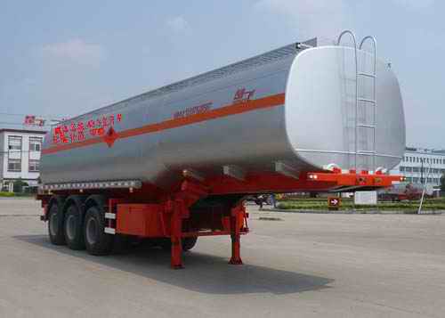 「楚飞半挂车化工液体半挂车」楚飞 化工液体(三轴/40-45立方) 运输半挂车参数配置