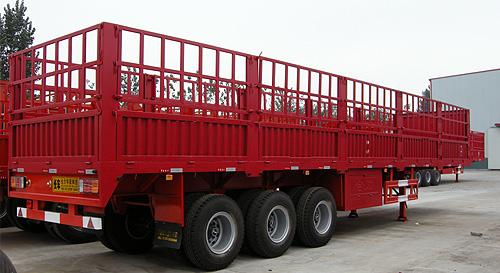 「湖北合力半挂车仓栅式运输半挂车半挂车」湖北合力 仓栅式运输半挂车 参数配置