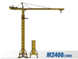 川建M2400(100t)水平臂塔式起重机高清图 - 外观