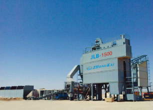中凯路机JLB-1500C沥青混合料搅拌设备高清图 - 外观