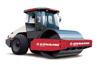 戴纳派克Dynapac CA250D单钢轮压路机高清图 - 外观