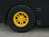 【轮胎】400-100加大实心轮胎，防刮 防刺更耐用。