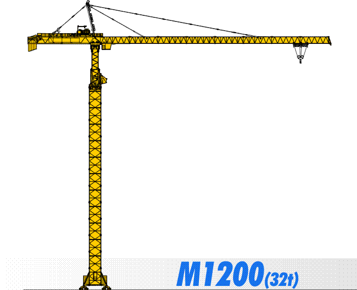 川建 M1200（32t） 水平臂塔式起重机