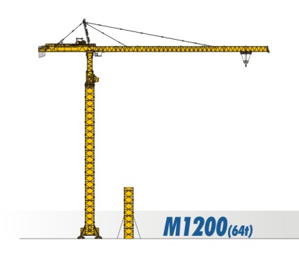 川建 M1200（64t） 水平臂塔式起重机