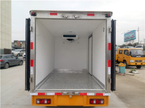 程力箱长2.68米~2.98米长安冷藏车高清图 - 外观