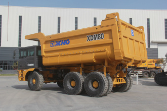 徐工XDM80轻型矿用自卸车高清图 - 外观