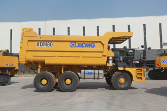 徐工XDM80轻型矿用自卸车高清图 - 外观