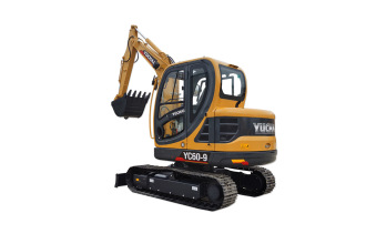玉柴YC60-9挖掘机高清图 - 外观