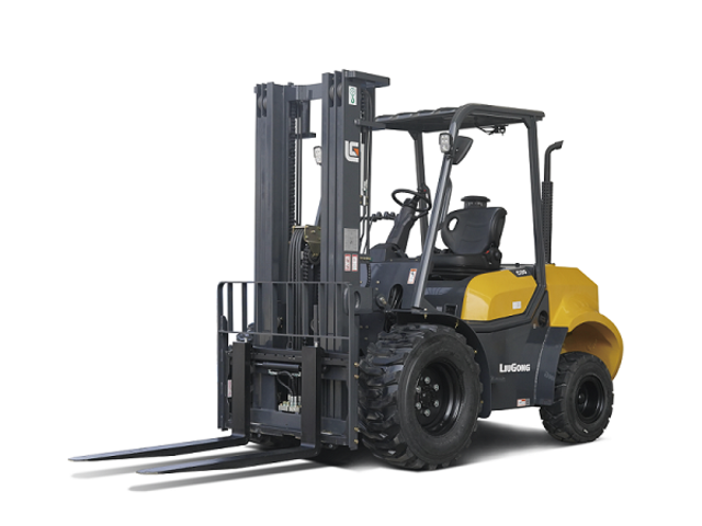 「柳工内燃叉车F7030M内燃叉车」柳工 F7030M 两驱越野叉车参数配置