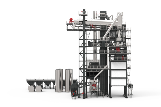 铁拓机械 TS5030 一体式沥青厂拌热再生设备
