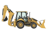 卡特彼勒 CAT®432F 侧移挖掘装载机高清图 - 外观