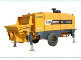 贝司特HBT80D拖式混凝土泵高清图 - 外观