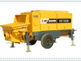 贝司特HBT60E拖式混凝土泵高清图 - 外观