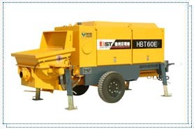 贝司特 HBT60E 拖式混凝土泵