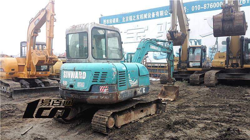 北京6万元出售8成新山河智能二手SWE50挖掘机