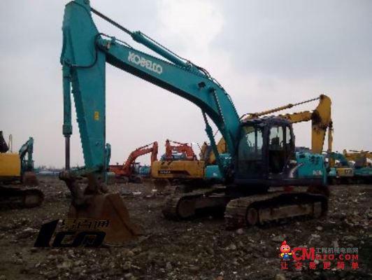 四川60萬元出售8成新神鋼二手SK210LC-8挖掘機
