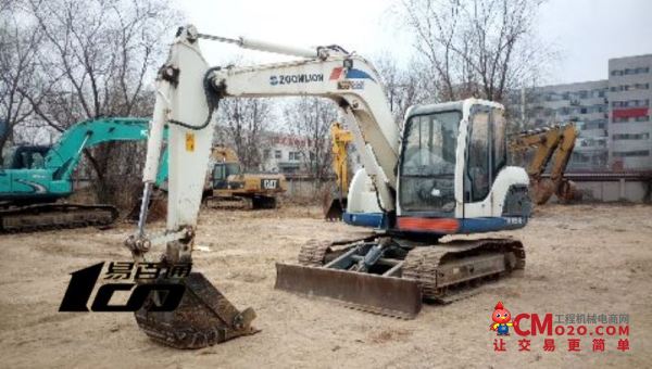 河北24万元出售8成新中联重科二手ZE80E-I挖掘机