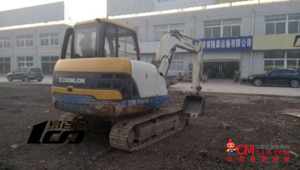 山东13万元出售8成新中联重科二手ZE60E-Ⅰ挖掘机