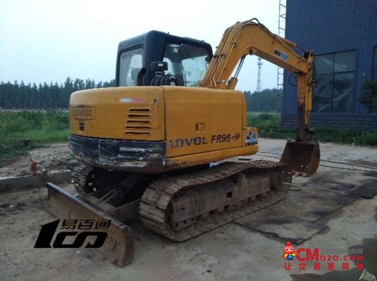 河南17.4255万元出售8成新雷沃二手FR80H-8挖掘机