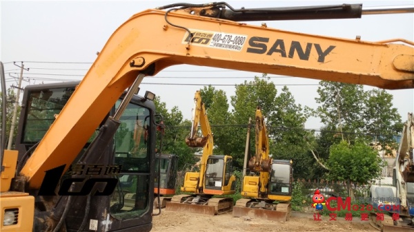 河北26.8万元出售8成新二手SY75挖掘机