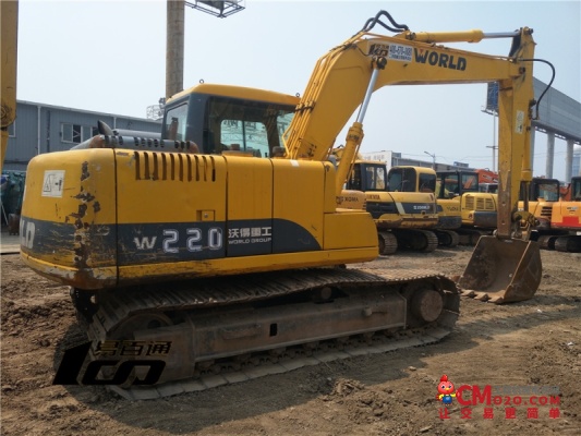 北京18.5万元出售8成新沃得二手W2150-7挖掘机