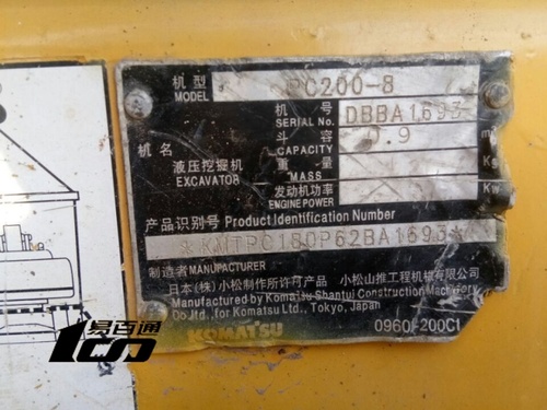 安徽49万元出售8成新小松二手PC200-8挖掘机