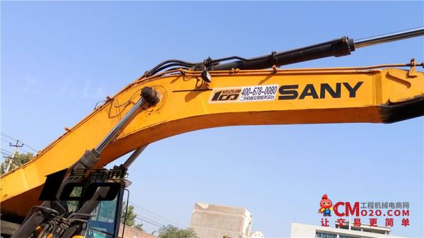河北49.6808万元出售8成新二手SY365C挖掘机